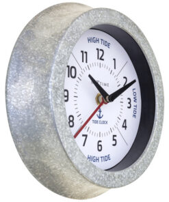 Alternative view of NeXtime NE-4321WI Tide Getijdenklok 22 cm Wit/Metaal