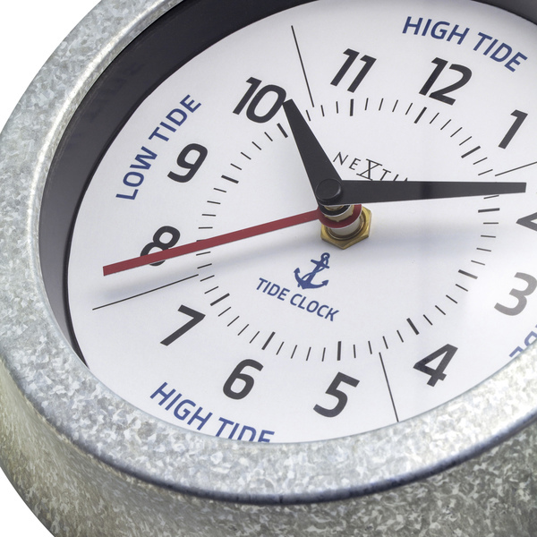 NeXtime NE-4321WI Tide Getijdenklok 22 cm Wit/Metaal - Image 5