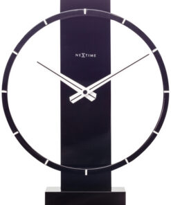 NeXtime NE-5226ZW Tafelklok Carl Table 34x27cm Hout Zwart