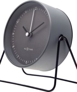 Alternative view of NeXtime NE-5240GS Wekker Berlin 14x13 cm Grijs/Metaal