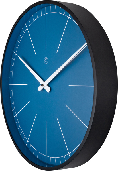 NeXtime NX-7328BL Wandklok NXt Ethan Ø 40 Cm Blauw - Image 3