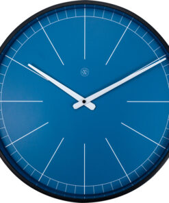 NeXtime NX-7328BL Wandklok NXt Ethan Ø 40 Cm Blauw