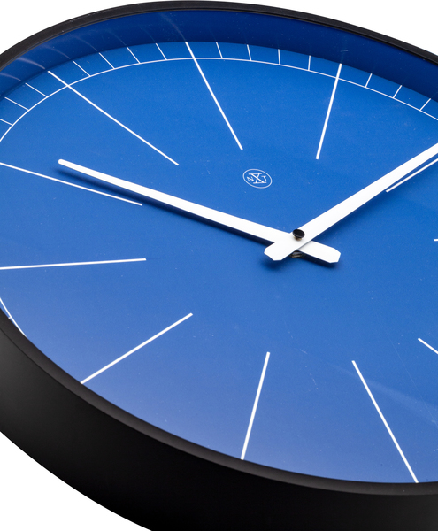 NeXtime NX-7328BL Wandklok NXt Ethan Ø 40 Cm Blauw - Image 5