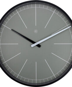NeXtime NX-7328GS Wandklok NXt Gray Ø 40 Cm Grijs