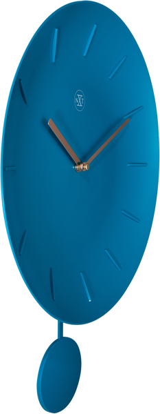NeXtime NX-7339TQ Wandklok NXt Bowl Ø 30 Cm Turquoise - Image 2