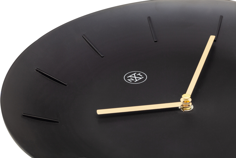NeXtime NX-7339ZW Wandklok NXt Bowl Ø 30 Cm Zwart - Image 4