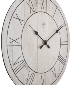 Alternative view of NeXtime NX-7345WI Wandklok NXt Paul Dia 40cm Hout Wit