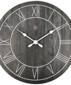 NeXtime NX-7345ZW Wandklok NXt Paul Dia 40cm Hout Bruin