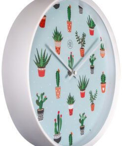 Alternative view of NeXtime NX-7348 Wandklok NXt Cactusdia 30cm Kunststof Wit