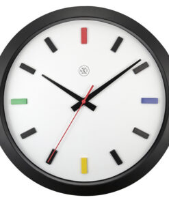 NeXtime NX-7362DI Kleurrijke Wandklok - 36cm - Stille Klok - Multicolor - NXt By - "Mix"