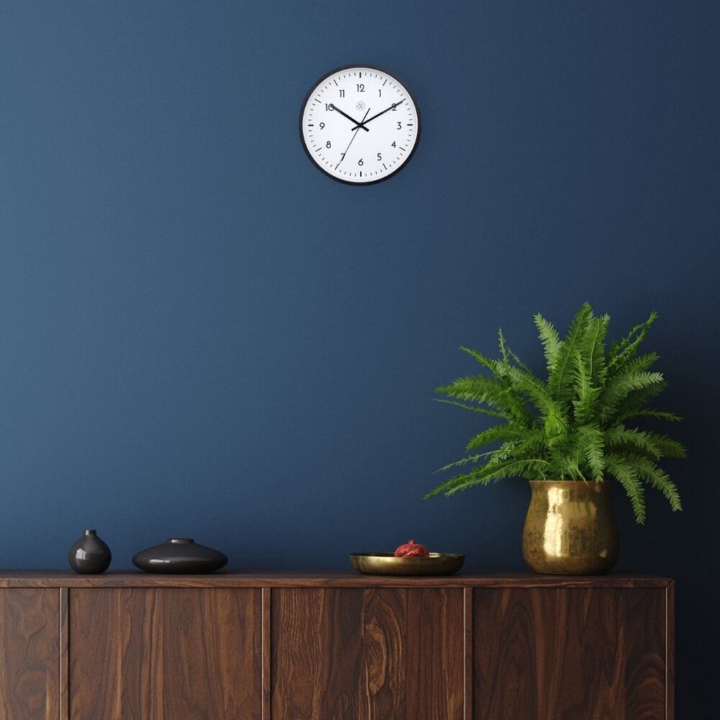 NeXtime NX-7369ZW Wandklok Easy Big 30 cm Zwart/Wit - Image 4