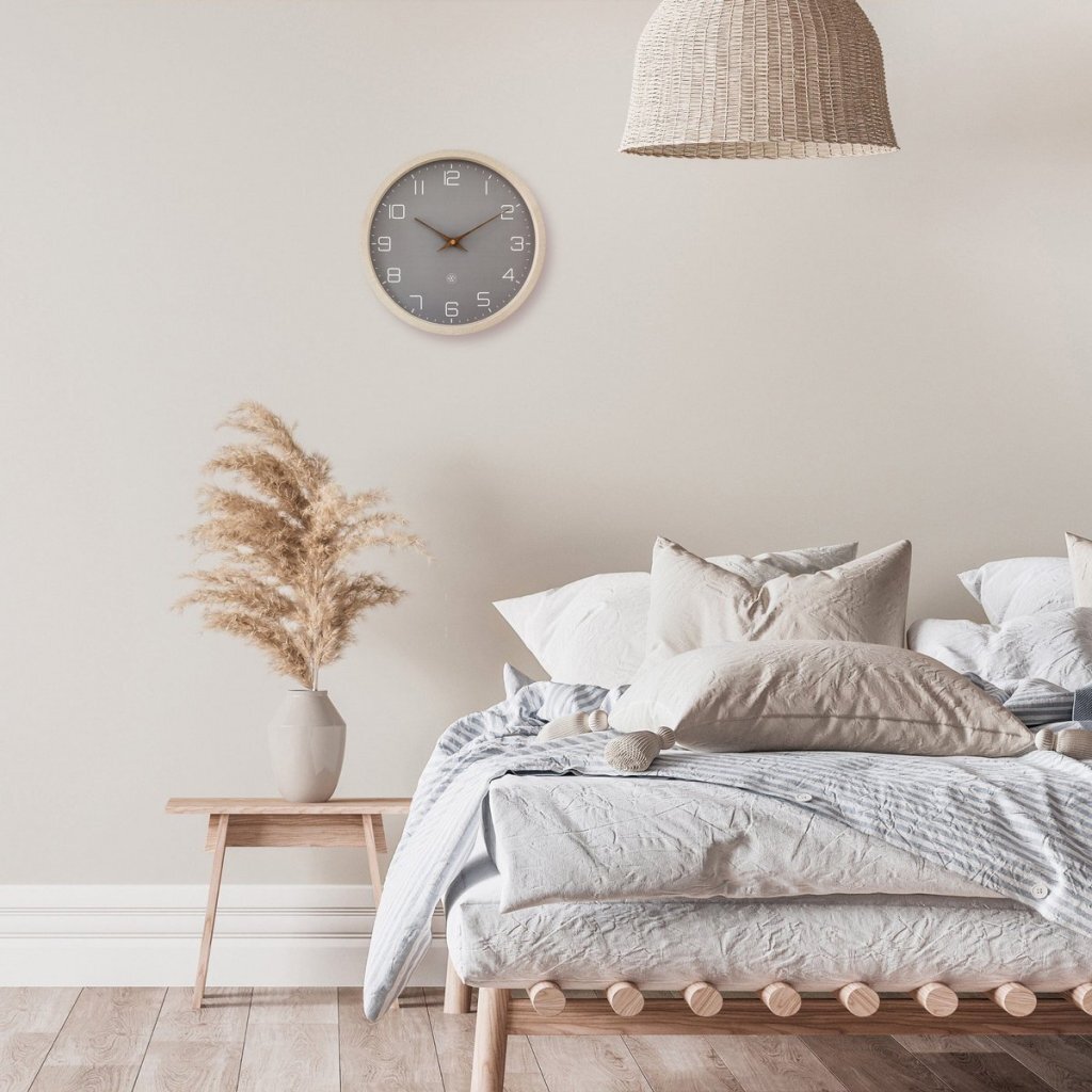 NeXtime NX-7373BE Wandklok ECO 30 cm Beige - Image 5