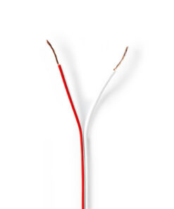 Nedis CAGW0500WT1000 Speaker-kabel 2x 0