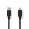Nedis CCGT60300BK10 Kabel Usb 2.0 A Male - Mini 5-pins Male 1