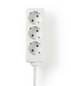 Nedis EXSO315F1WT Stekkerdoos Beschermend Contact 3-weg 1