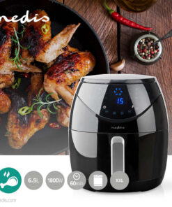 Alternative view of Nedis KAAF250EBK Hetelucht Friteuse 6.5L 1800W Zwart