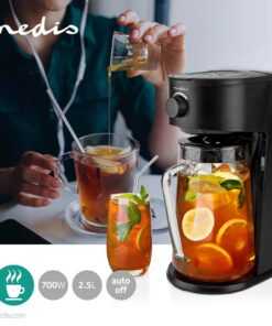 Alternative view of Nedis KAICM200FBK IJskoffie & IJsthee Maker Filter Koffie 2.5 L 6 Kopjes Zwart