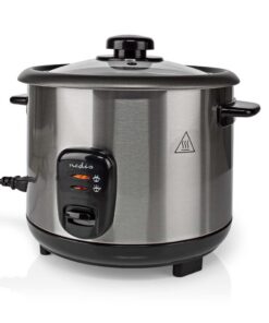 Nedis KARC115AL Rijstkoker 1.5L 500W Zilver