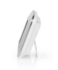 Alternative view of Nedis KATR105SI Hygrometer Temperatuurmeter Tijd Touch-screen