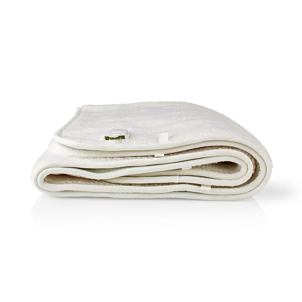 Nedis PEBL120CWT1 Elektrische Deken Onderdeken 150 X 80 Cm 3 Heat Settings Indicator Light Overheat Protection - Image 2