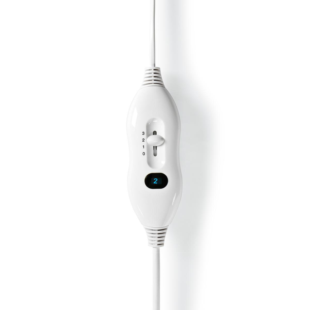 Nedis PEBL120CWT1 Elektrische Deken Onderdeken 150 X 80 Cm 3 Heat Settings Indicator Light Overheat Protection - Image 5
