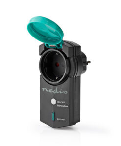 Nedis RFPOM120FBK Rf Smart Stekker Outdoor Ip44 Aan/uit Rf Mesh Range Extender Schuko Type F 3680 W