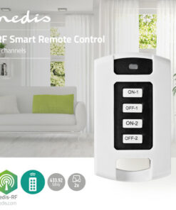 Alternative view of Nedis RFRC220WT Rf Smart Afstandsbediening 2 Kanalen