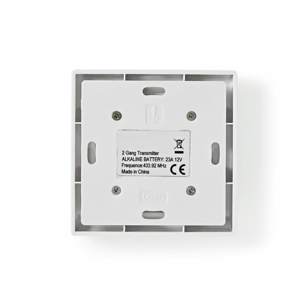 Nedis RFWS20WT Rf Smart Lichtschakelaar Tweevoudig - Image 2