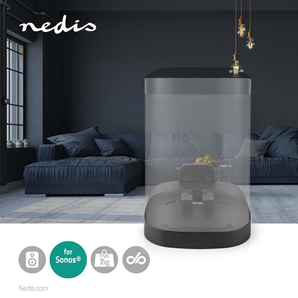Nedis SPMT5600BK Speakerbeugel Sonos One Zwart - Image 3