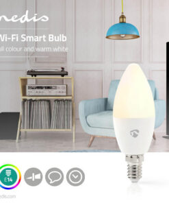 Alternative view of Nedis WIFILC11WTE14 Wi-fi Smart Led-lamp Full Colour En Warm-wit E14