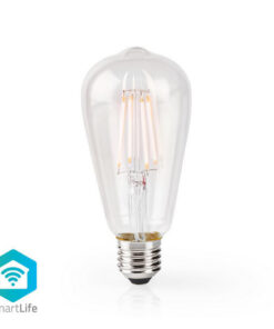 Nedis WIFILF10WTST64 Wi-fi Smart Led Filamentlamp E27 St64 5 W 500 Lm
