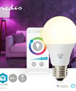 Alternative view of Nedis WIFILRC10E27 Smartlife Multicolour Lamp Wi-fi E27 806 Lm 9 W Rgb / Warm To Cool White Android&trade; / Ios Peer