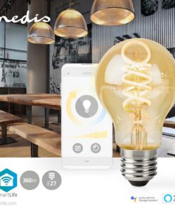 Alternative view of Nedis WIFILRT10A60 Smartlife Led Filamentlamp Wi-fi E27 360 Lm 4.9 W Warm To Cool White 1800 - 6500 K Glas Android&trade; / Ios Peer