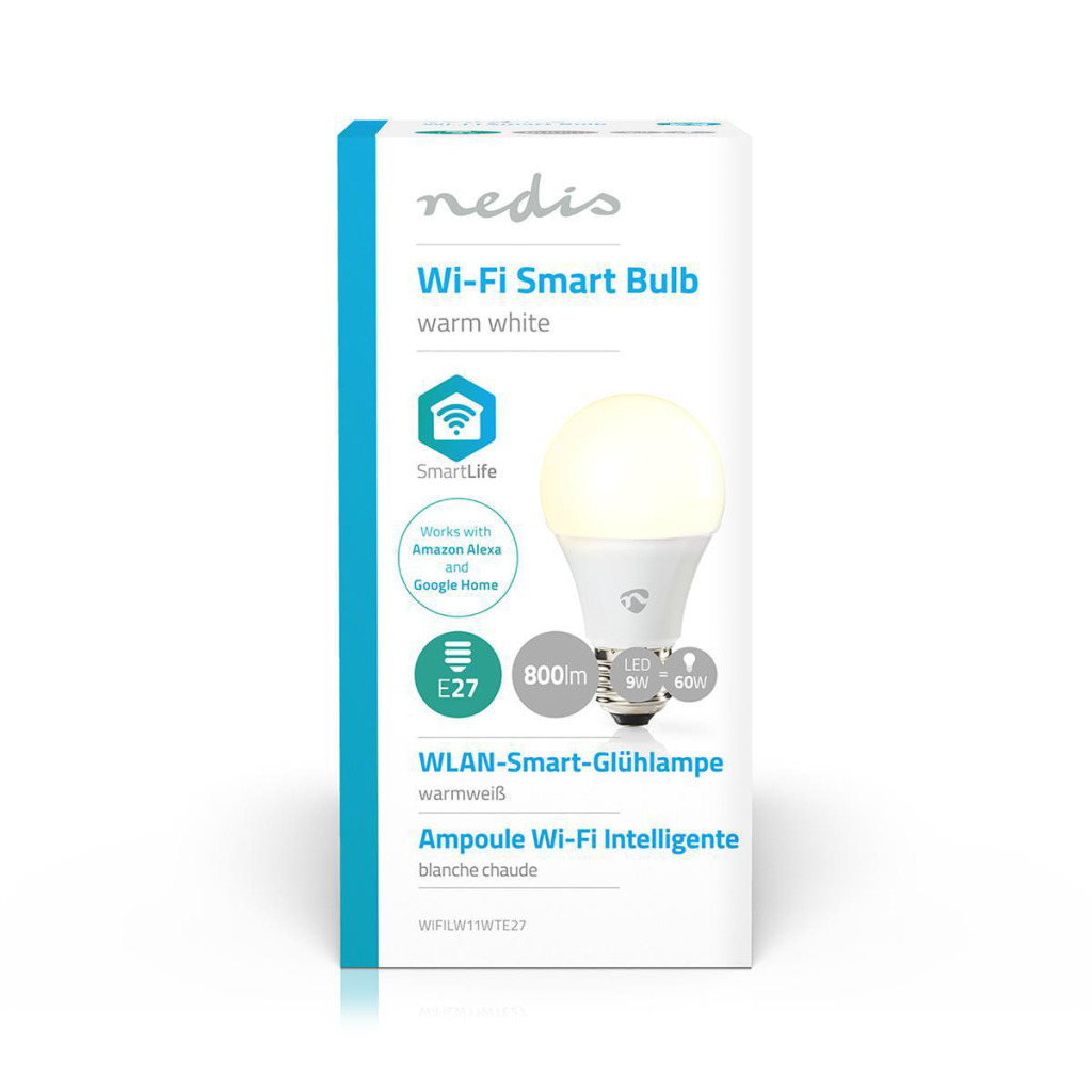 Nedis WIFILW11WTE27 Wifi Smart Led Bulb Warm White E27 - Image 3