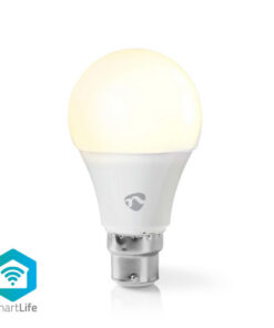 Nedis WIFILW12WTB22 Smartlife Led Bulb Wi-fi B22 800 Lm 9 W Warm Wit 2700 K Energieklasse: A+ Android™ & Ios A60