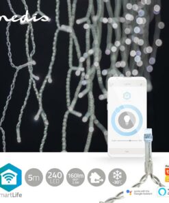 Alternative view of Nedis WIFILXC03W250 Smartlife Decoratieve Led IJspegel Wi-fi Koel Wit 240 Led's 5.00 M Android&trade; / Ios