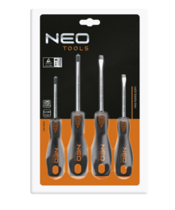 Alternative view of Neo Tools Schroevendraaierset 4dlg Magnetisch Crmo Staal