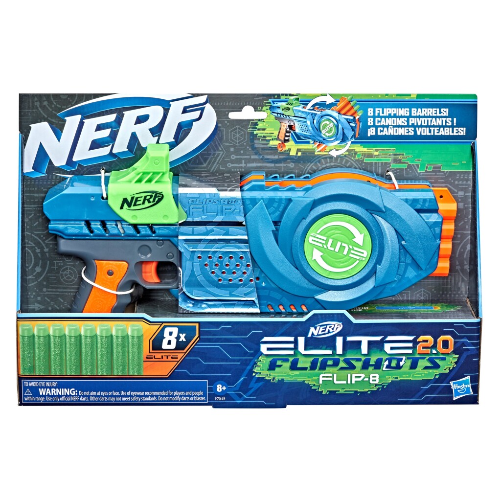 Nerf Elite 2.0 Flip 8 Blaster - Image 5