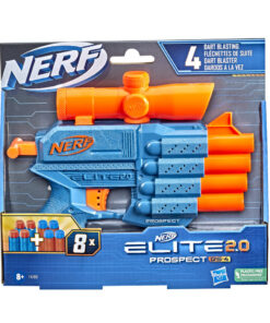 Nerf Elite 2.0 Prospect QS-4 Blaster + 8 Darts