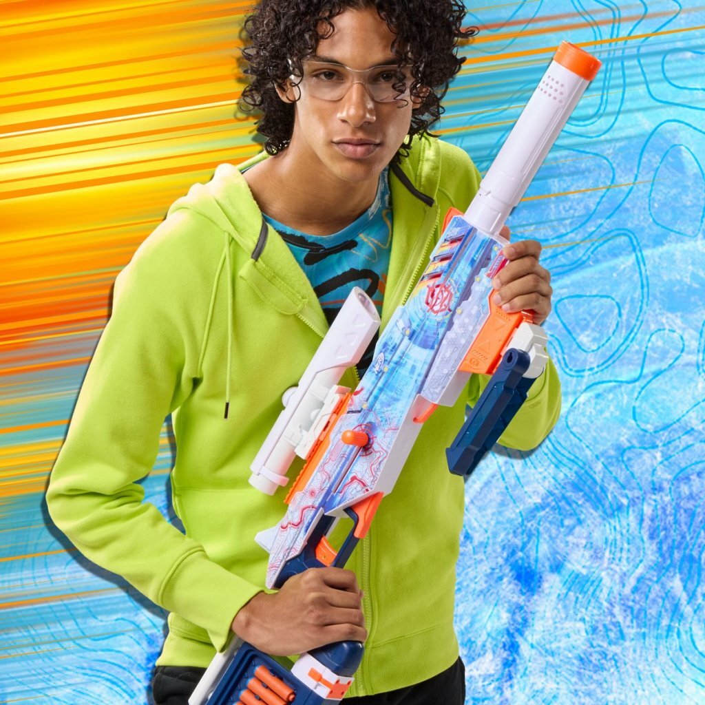 Nerf Load Out Arctic Zerostriker Blaster + 24 Darts - Image 4