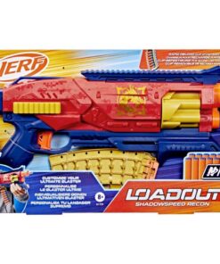 Nerf Load Out Shadowspeed Recon Blaster + 14 Darts