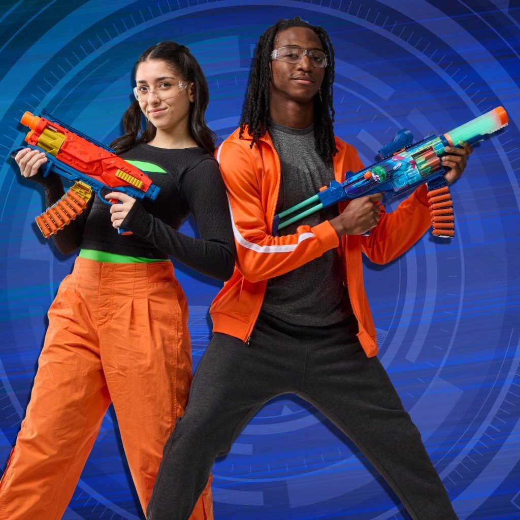 Nerf Loadout Cyberlight Ghost Blaster + 24 Darts + Licht - Image 4