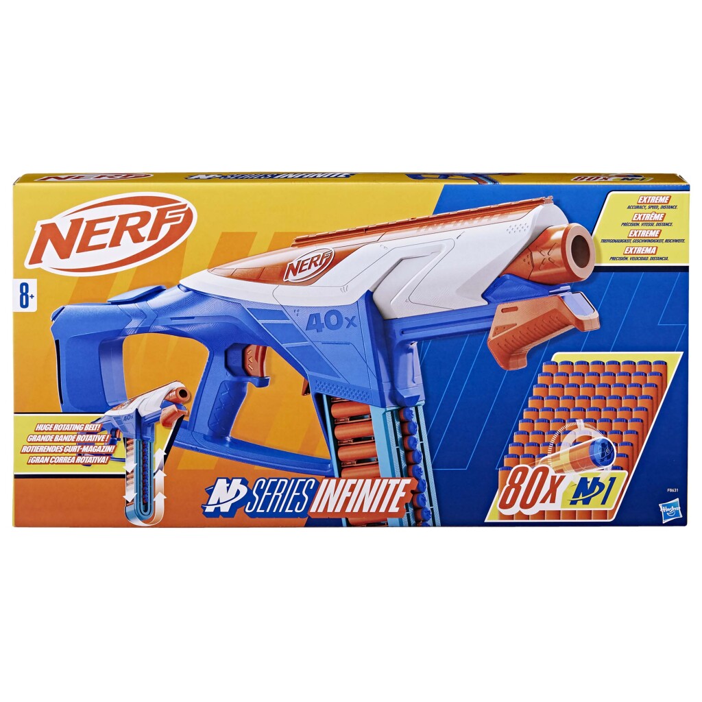 Nerf N Series Infinite Blaster + 80 Darts - Image 4