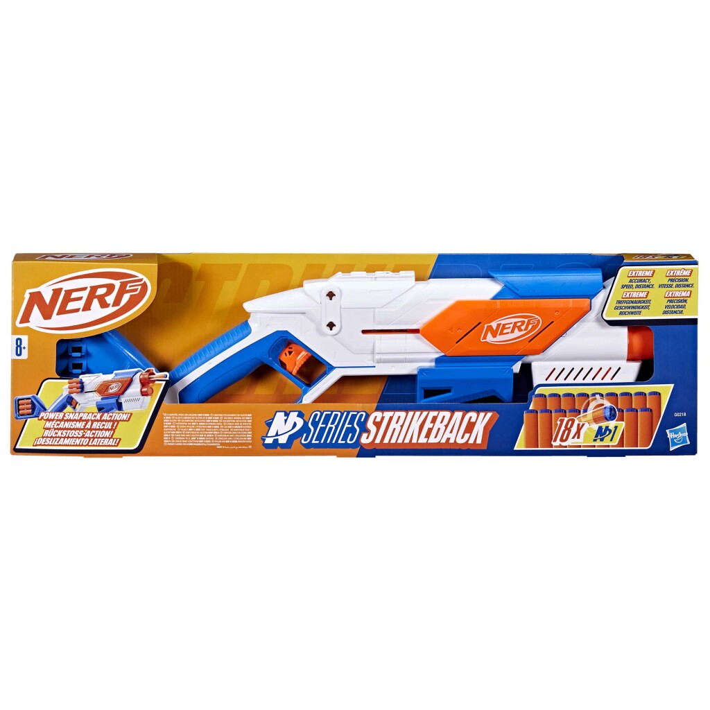Nerf N Series Strikeback Blaster + 18 Darts - Image 3