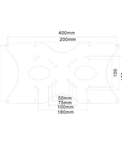 Alternative view of Newstar FPMAVESA400 Verloopplaat Zilver