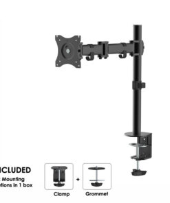 Alternative view of Newstar NM-D135BLACK Flatscreen Bureausteun Zwart