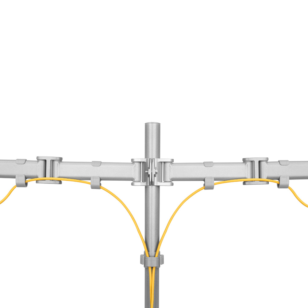 Newstar NM-D135DSILVER Flatscreen Bureausteun Zilver - Image 5