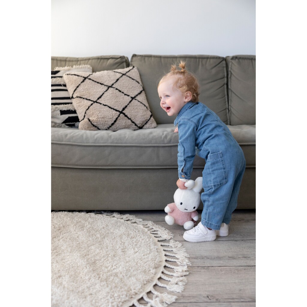 Nijntje Fluffy Knuffel 25 cm Roze - Image 2