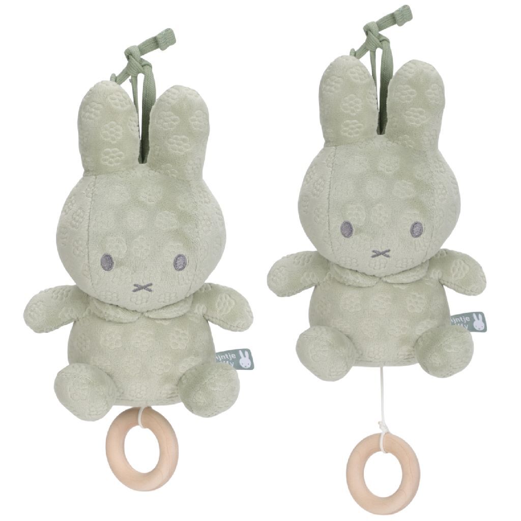 Nijntje Pluche Muziekdoosje Groen