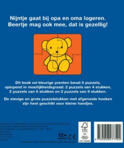 Alternative view of Nijntje Puzzelboek Nijntje Logeert bij Opa en Oma